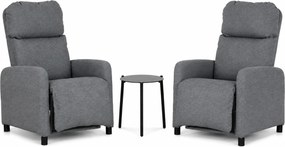 Tuinset 2 personen  Outdoor textiel Grijs Lifestyle Garden Furniture Real/Pacific