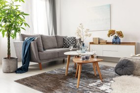 Tapijt modern COZY 8876 Rio - Structureel,  twee poolhoogte , bruin