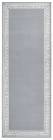 vidaXL Tapijtloper 100x250 cm BCF grijs met motief