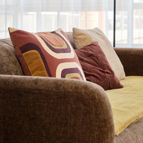 Kussenhoes, van gestructureerd fluweel, BOCHA