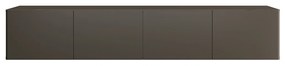 Hangend Tv-meubel Taupe 194 Cm - 194x35.5x35cm.