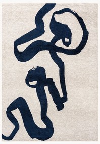 Wasbaar jacquard in- & outdoor vloerkleed Ribbon