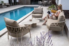 Taste by 4 Seasons Calma sofa set latte Loungeset   taupe weerbestendig