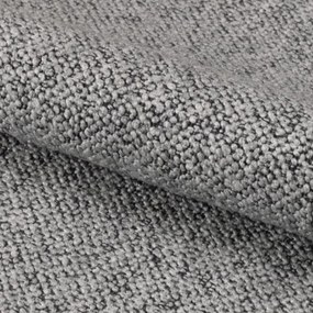 Eetkamerstoel Met Houten Poten Grijs Boucle