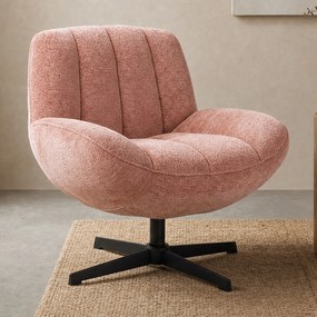 By-Boo Derby Draaibare Fauteuil Roze