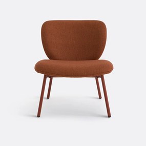 Gestoffeerde loungestoel Belvini