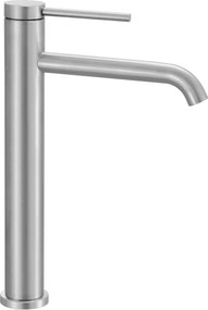 Wastafelkraan Rea Clif Brush Steel High