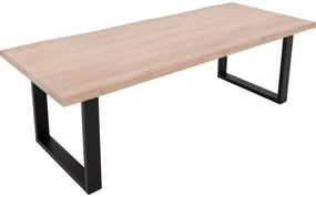 Goossens Eettafel Blade, Boomstamblad 240 x 100 cm 5 cm dik