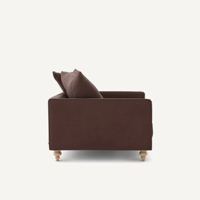 Linnen fluwelen fauteuil, LAZARE