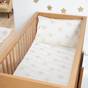 Hoeslaken voor babybed, perkalkatoen, omslag 17 cm