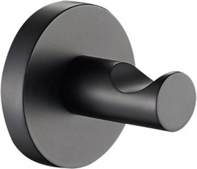 Plieger Vigo handdoekhaak enkel mat zwart