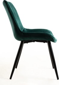 Set 2 Lene Fluwelen Stoelen