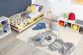 Tapijt PETIT TEDDY BEAR beertje, BEER crème
