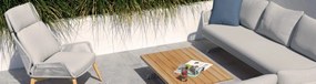 4 Seasons Outdoor Carthago loungeset platinum met Valetta tafel      antraciet weerbestendig