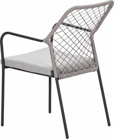 Garden Impressions Ross tuinset sand 5-delig - Tulli tuintafel 180x115 cm