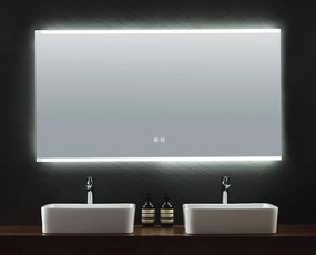 B-Stone Enfin spiegel met LED-verlichting en spiegelverwarming 140x70cm