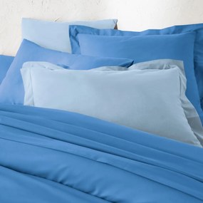 Dekbedovertrek met rits in effen katoen, Scénario