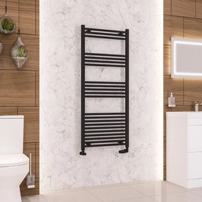 Eastbrook Wendover handdoekradiator 60x140cm 740W zwart mat