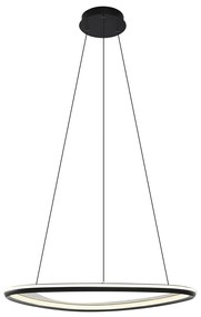 LED Design hanglamp zwart 3-staps dimbaar - Organico Design Binnenverlichting Lamp