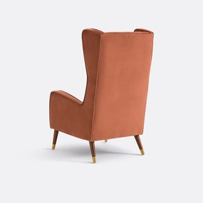Fauteuil XXL in fluweel, (Y)