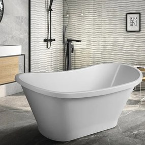 Polysan Oxford vrijstaand bad wit 160x65cm