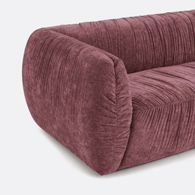 3- of 4-zits rechte bank, in gevlamd chenille, SILVER