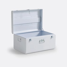 Koffer in staalmetaal, Masa