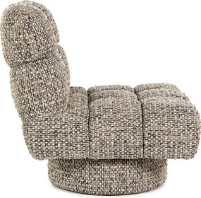 Bubbel Fauteuil Draaibaar Taupe
