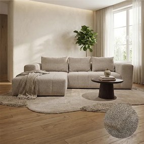 Bruine Bank Met Decoratieve Strepen Hoek Links