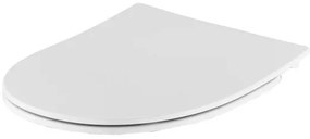 Pressalit Zano closetzitting Slim met deksel met softclose en lift-off voor wandcloset Zano en Zano Compact wit 1020000DG5999