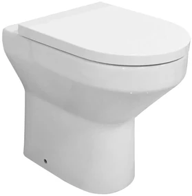 Eastbrook Kenley Comfort staand randloos toilet wit glans