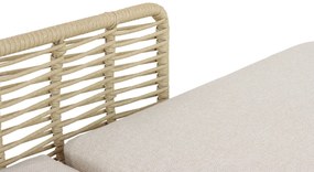 Coco Ibiza Ligbed Aluminium/wicker Grijs