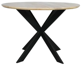 Starfurn Ferris Ronde Eettafel Naturel Eiken 110 Cm - 110 X 110cm.