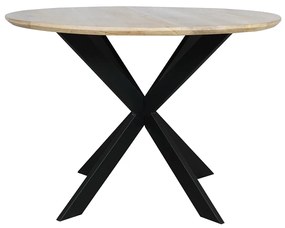 Starfurn Ferris Ronde Eettafel Naturel Eiken 110 Cm - 110 X 110cm.
