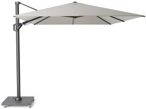 Zweefparasol  3.5x2.6m T2 premium (excl. voet) Grijs-antraciet Platinum Challenger