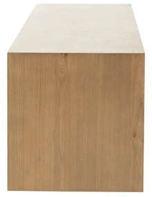 Eleonora Milo Zwevend Tv-meubel Eiken 180 Cm Bruin - 180x42x43cm.