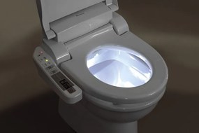 Aqualine Blooming Eko elektronische bidet toiletzitting wit