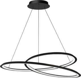 Hanglamp APP1194-CP Zwart
