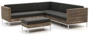 ROUGH-D hoek loungeset 4-delig