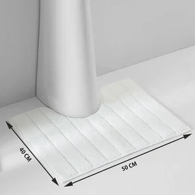 Badmat voor rond WC/lavabo 1300g/m2, Zavara
