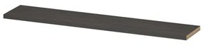 INK 35d wandplank - 180x35x3.5cm - voorzijde afgekant - tbv nis - MFC Oergrijs 1258821