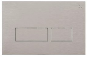 Crosswater MPRO Bedieningsplaat - 23.6x15.2cm - Geborsteld Roestvrijstaal PROPLATEPV