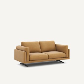 Bank, 2-zit, linnen fluweel, César