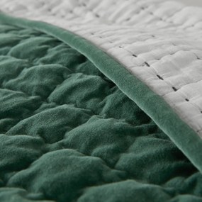 Gematelasseerd dekbed in katoenfluweel, Paulette