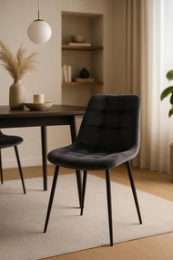 Fluwelen Teray Stoel