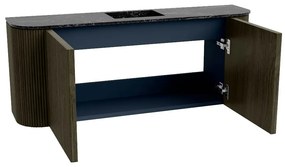 Mondiaz Joya DLux 105cm toiletmeubel ronding links/rechts shadow met wastafel faye midden zonder kraangat lava