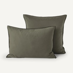 Kussensloop in gewassen voilekatoen, Gypse