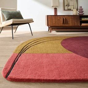 Asymmetrisch wollen vloerkleed, NODIN