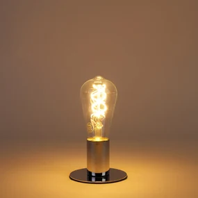 Set van 5 E27 LED lampen spiraal filament ST64 5W 400 lm 2200K