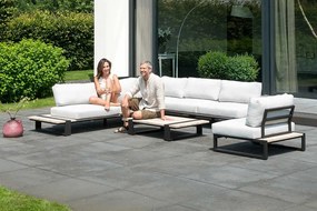 4 Seasons Outdoor | Duke loungeset  Loungeset    houtkleur weerbestendig